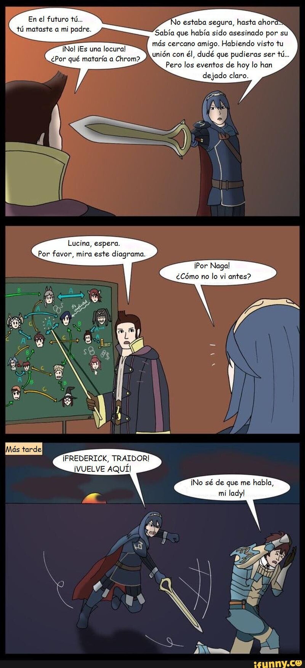 Hay un traidor en el ejército de Chrom