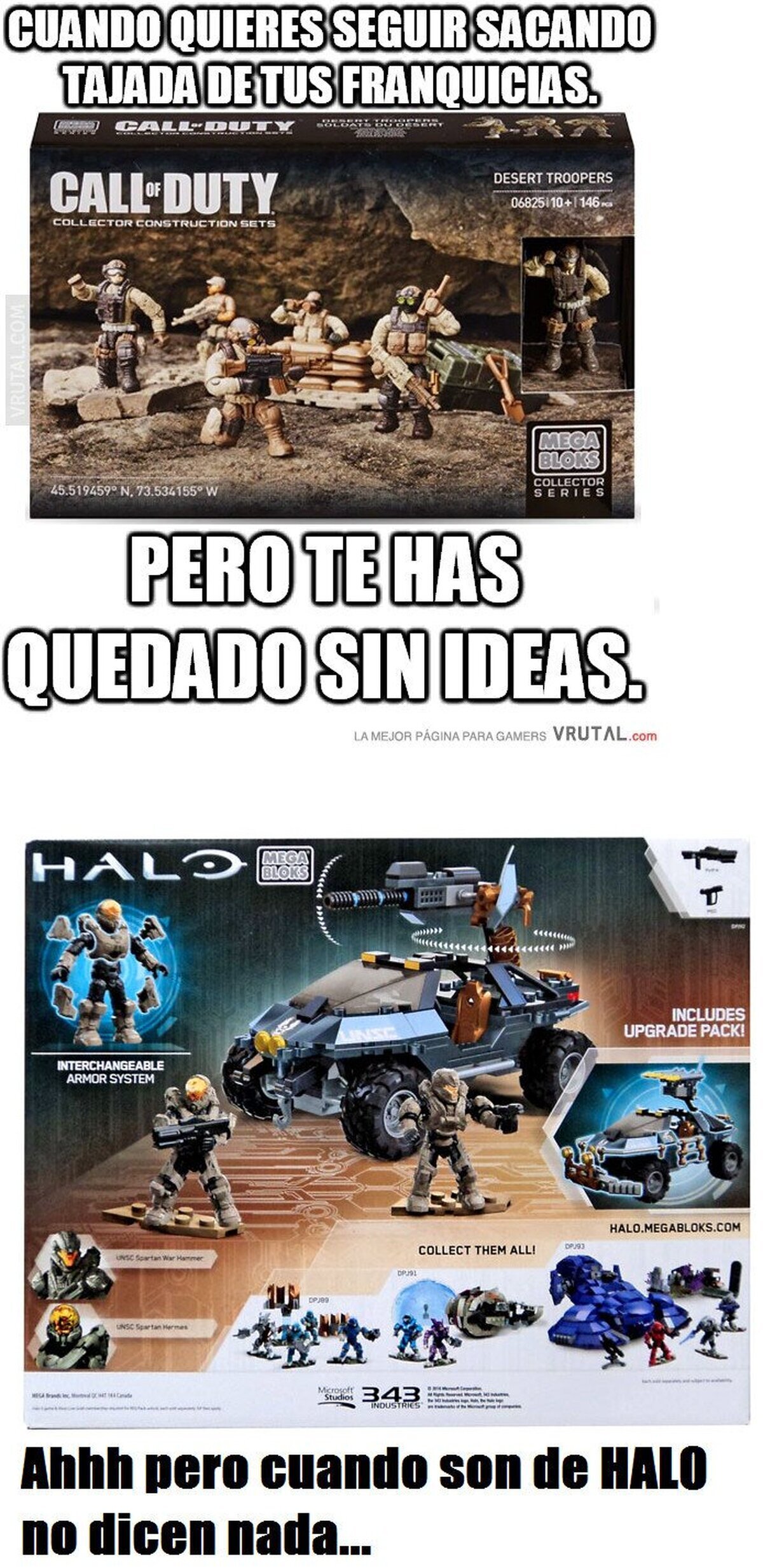 Pero cuando es Halo...