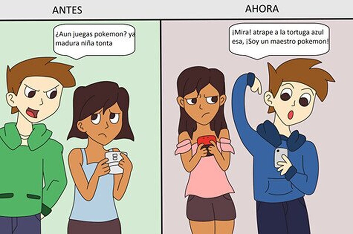 Sutiles diferencias en el antes y en el ahora