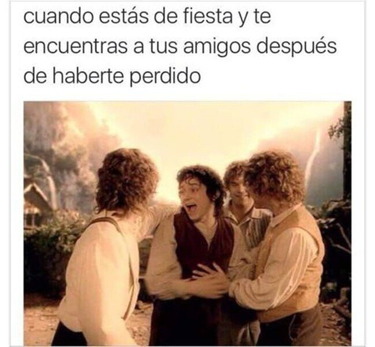 Una de las mejores sensaciones cuando sales de fiesta