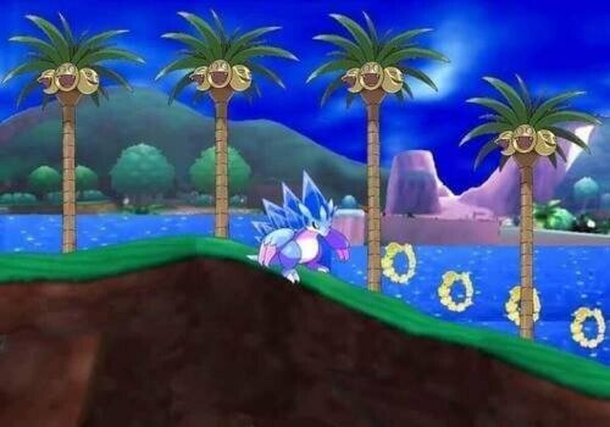 Sonic the Sandslash.