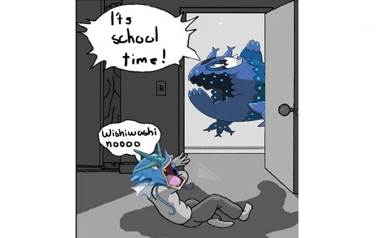 Hasta gyarados le tiene miedo a volver a clase