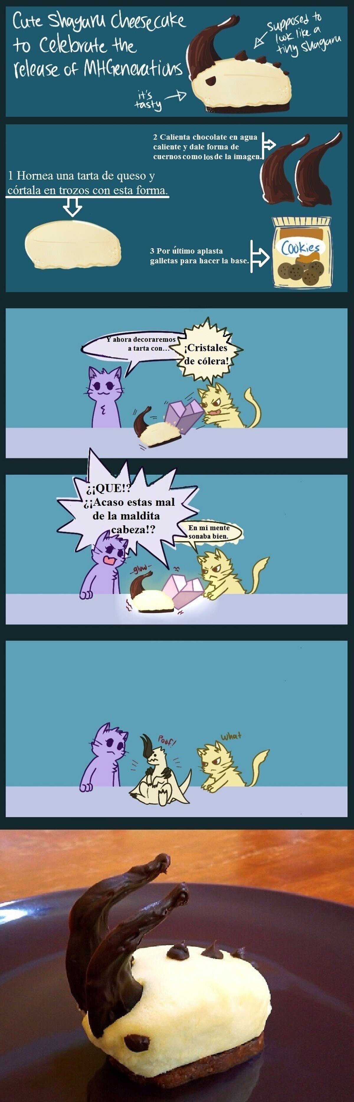 Como hacer tu propia tarta de queso de shagaru magala