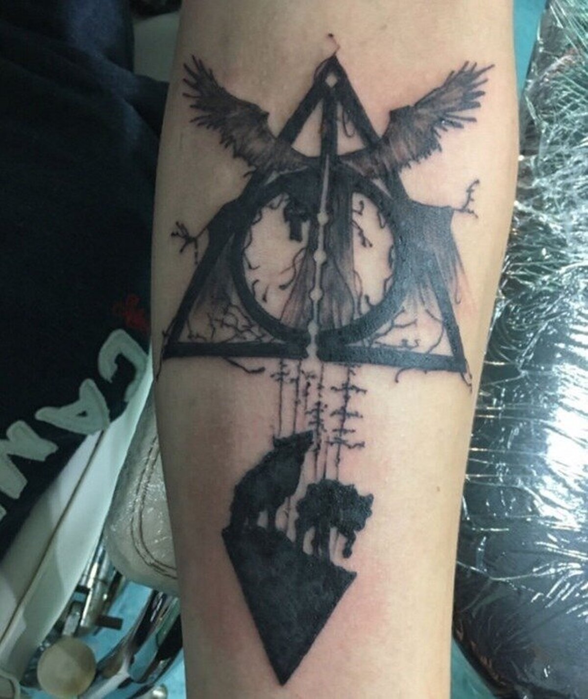 Tatuaje épico de Harry Potter