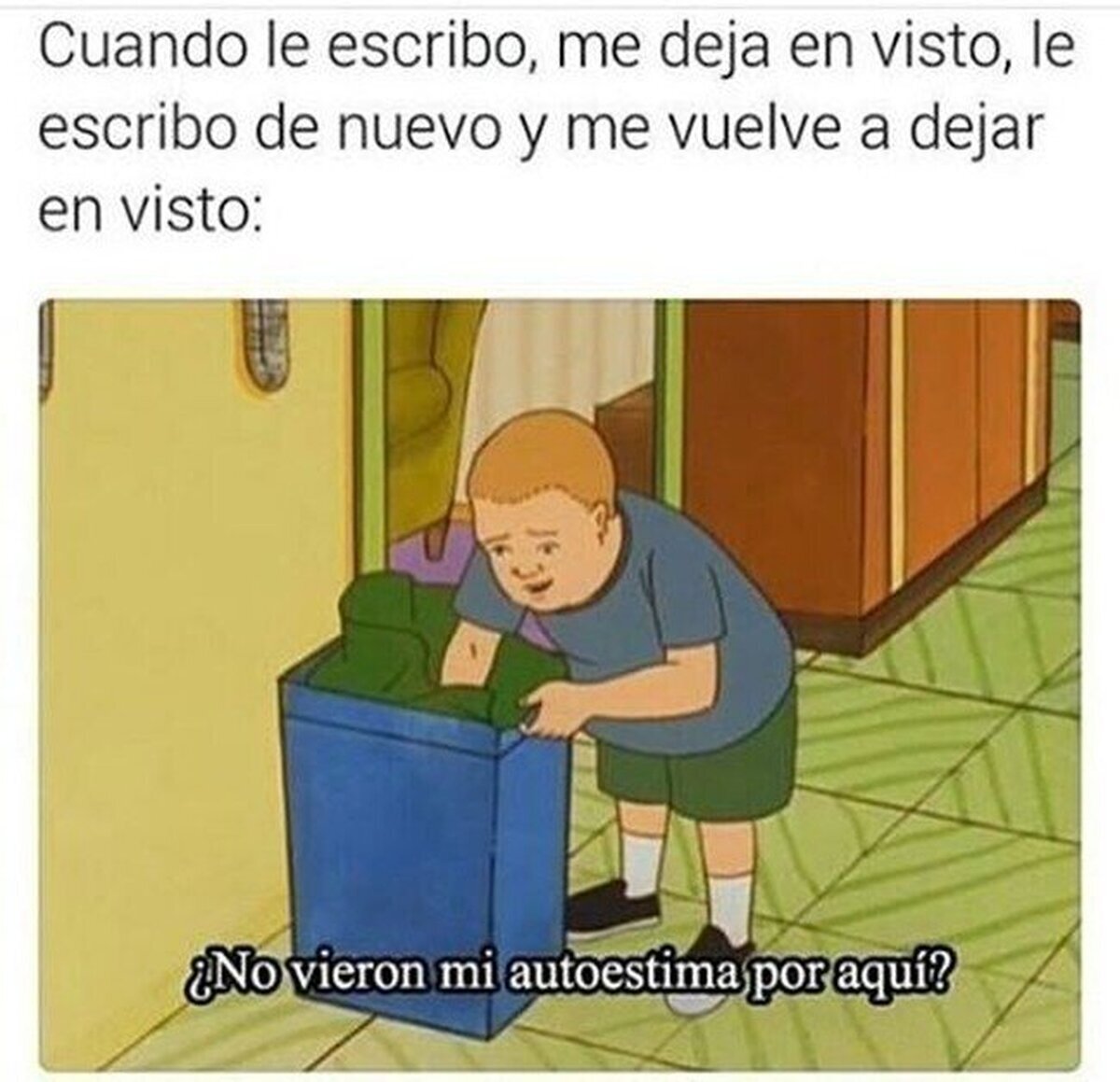 No sigas buscando, cambia de amistades