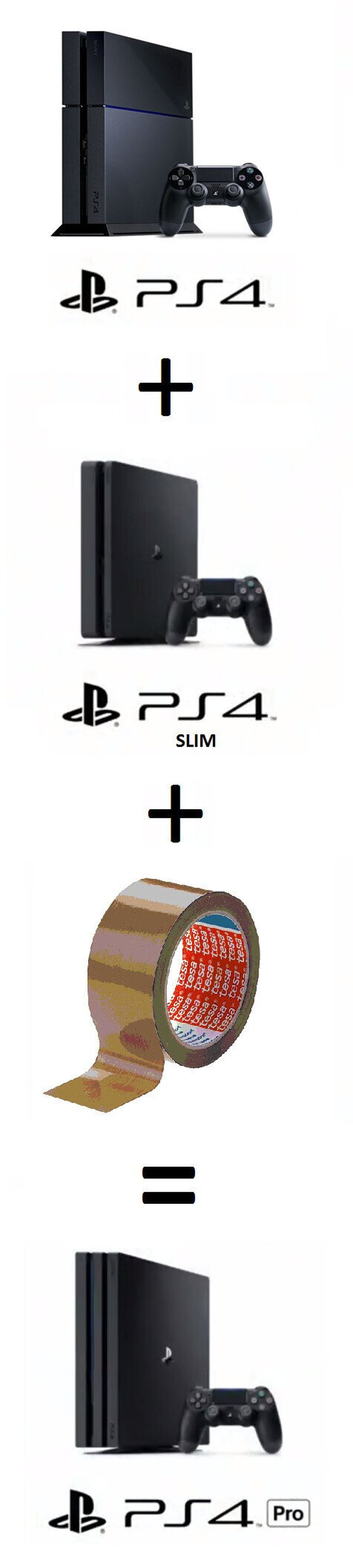 La PlayStation 4 Pro-bricolaje