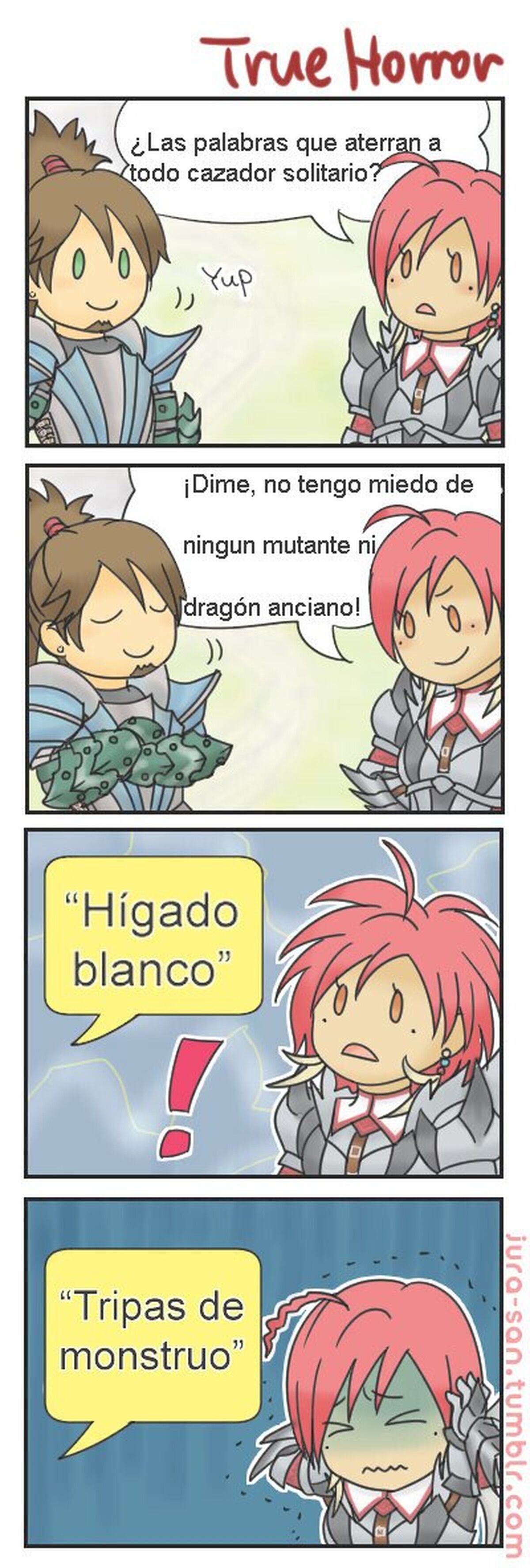 Este es el horror que tengo que pasar...