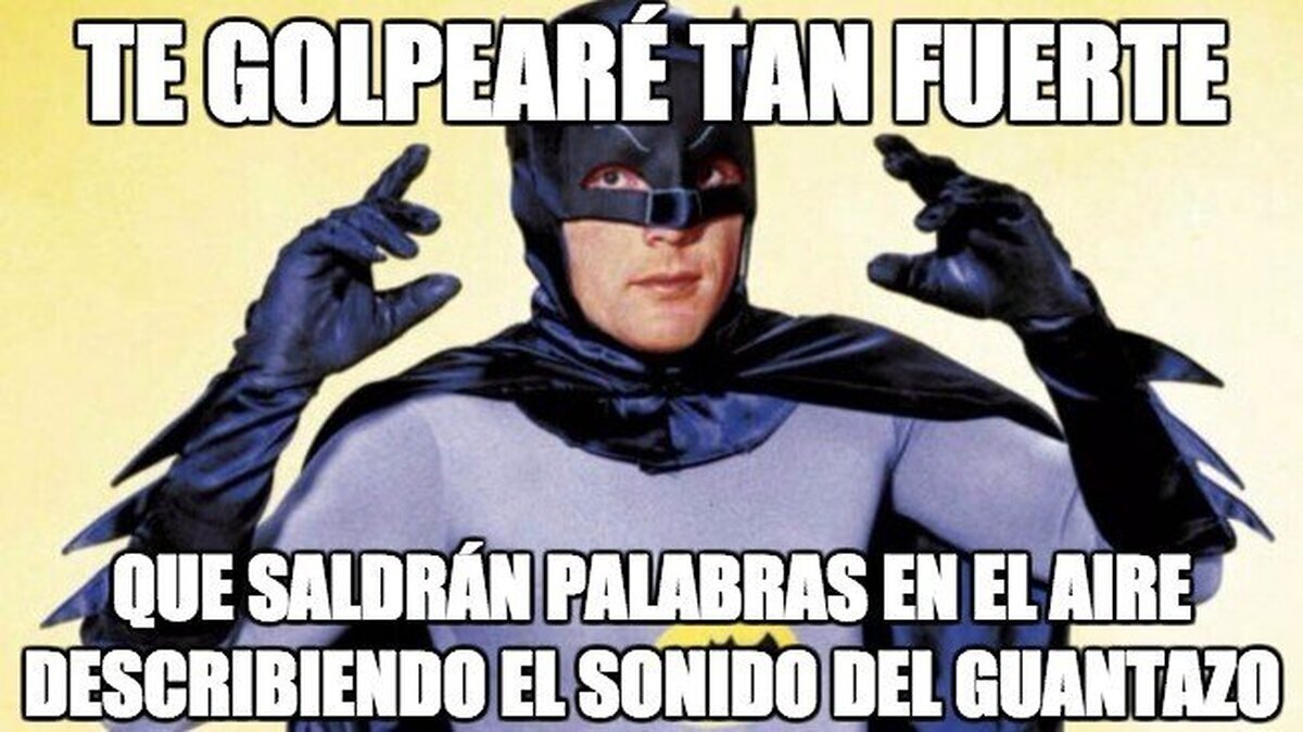 El Batman clásico no estaba para muchas bromas