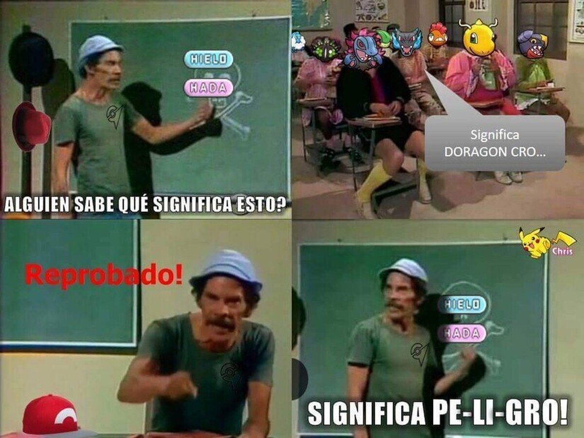 Creo que scrafty se equivocó de aula y posiblemente charizard también 