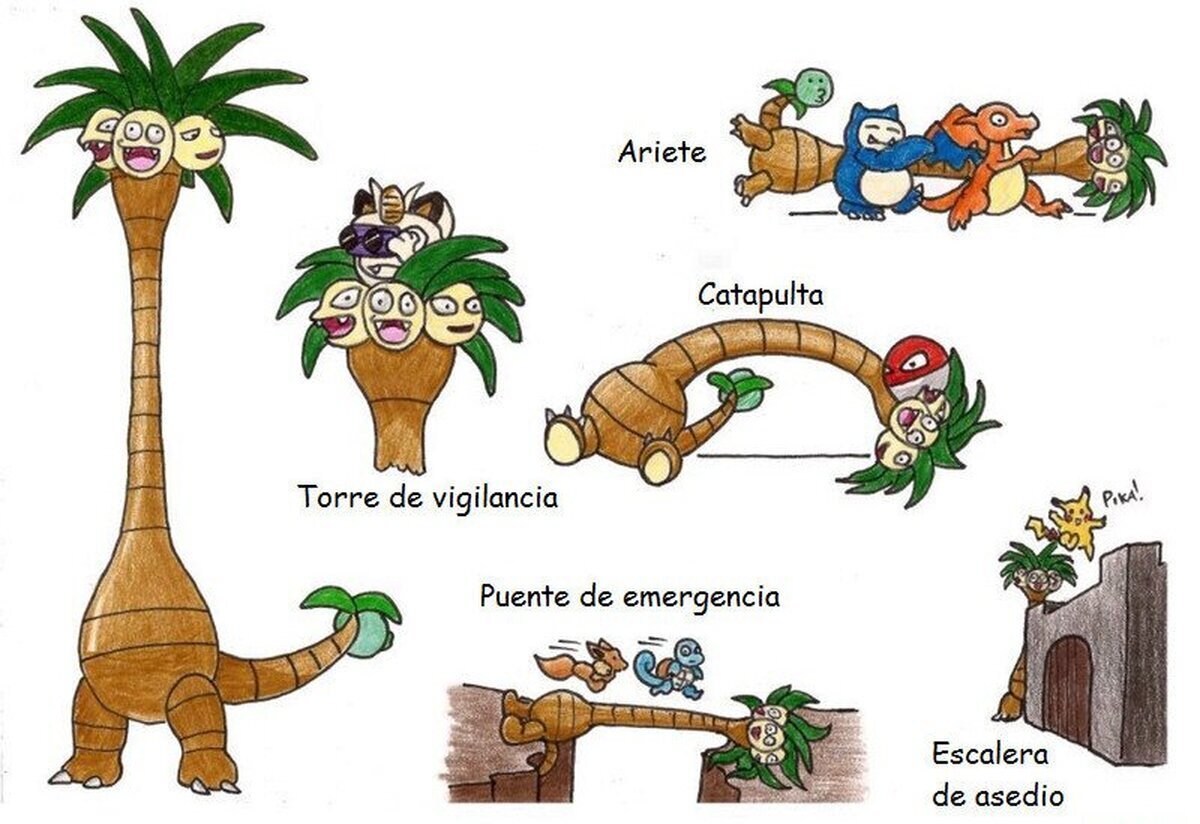 Los posibles usos de Exeggutor Alola para una guerra