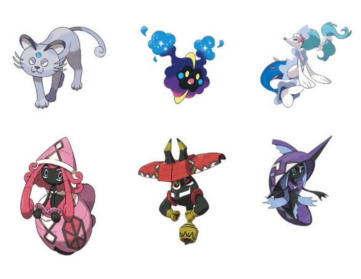 Desvelados 8 nuevos Pokémon de Sol/Luna y las evoluciones finales de los tres iniciales 