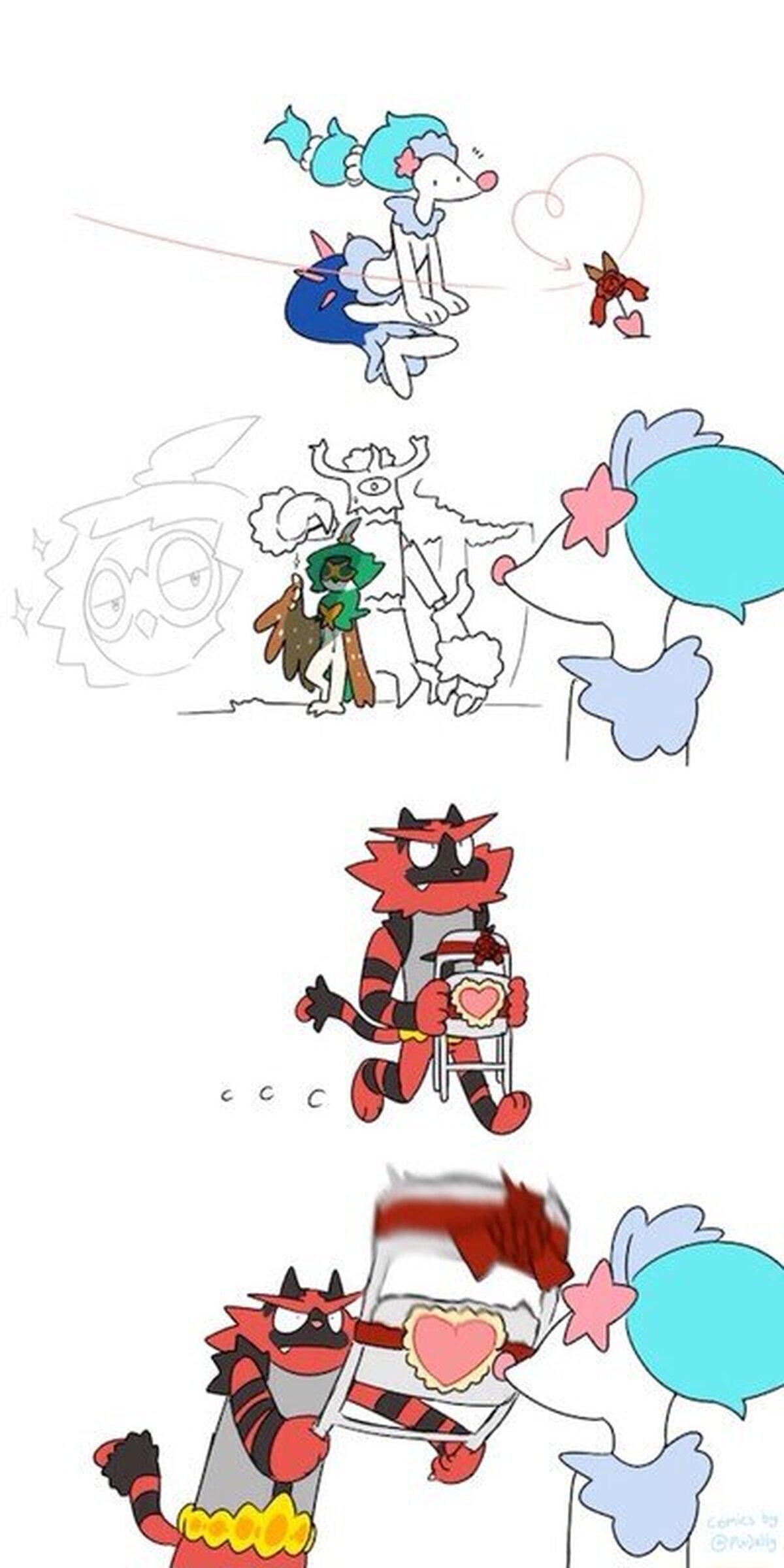 Luchando por el amor de Primarina