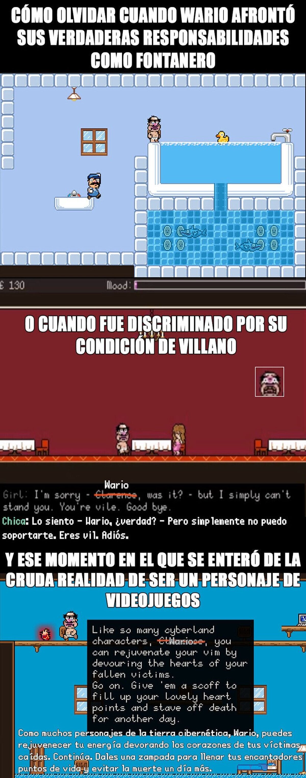 Lo que no sabías sobre Wario