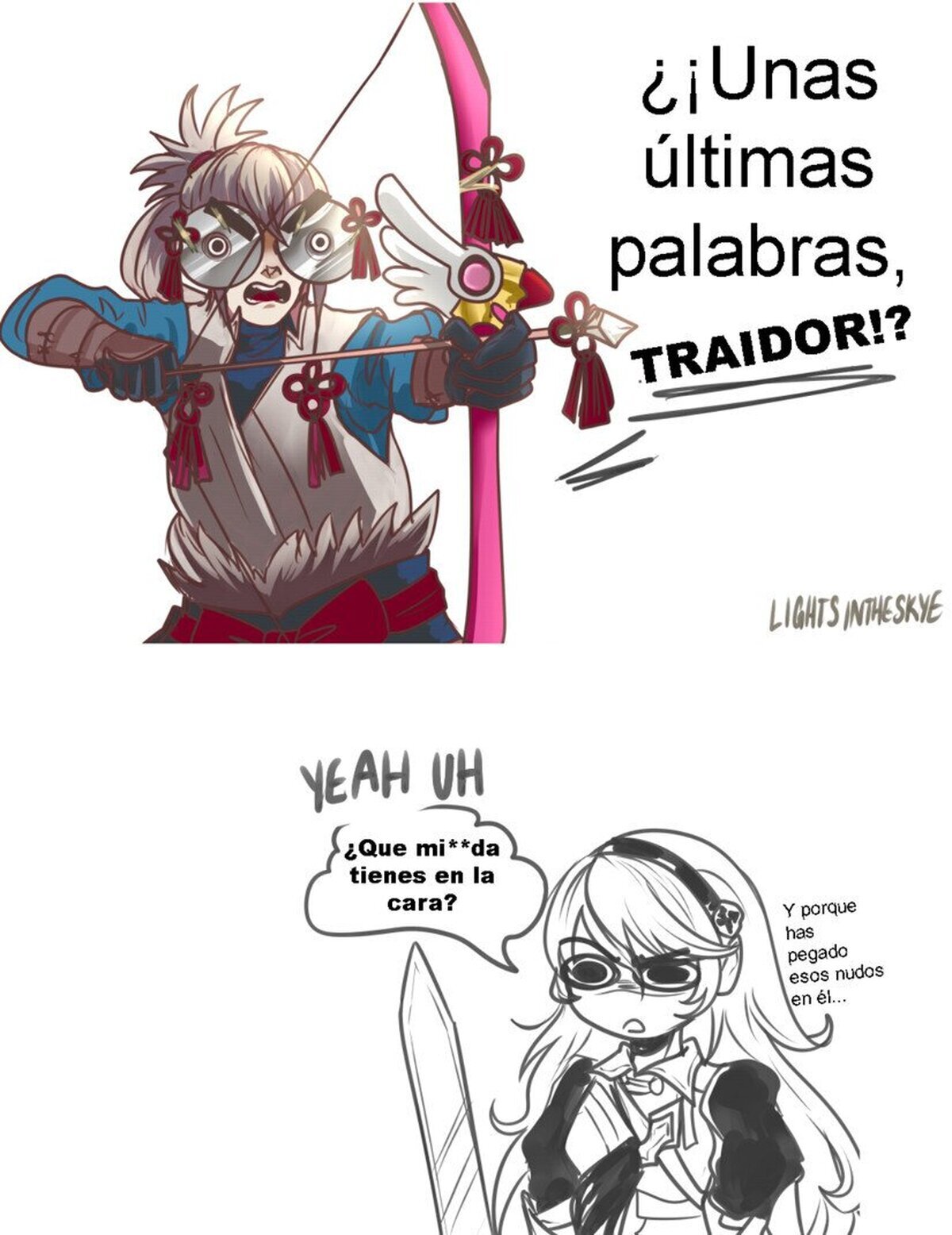 El nuevo equipamiento de takumi se ve raro..., por jackthelightningripper