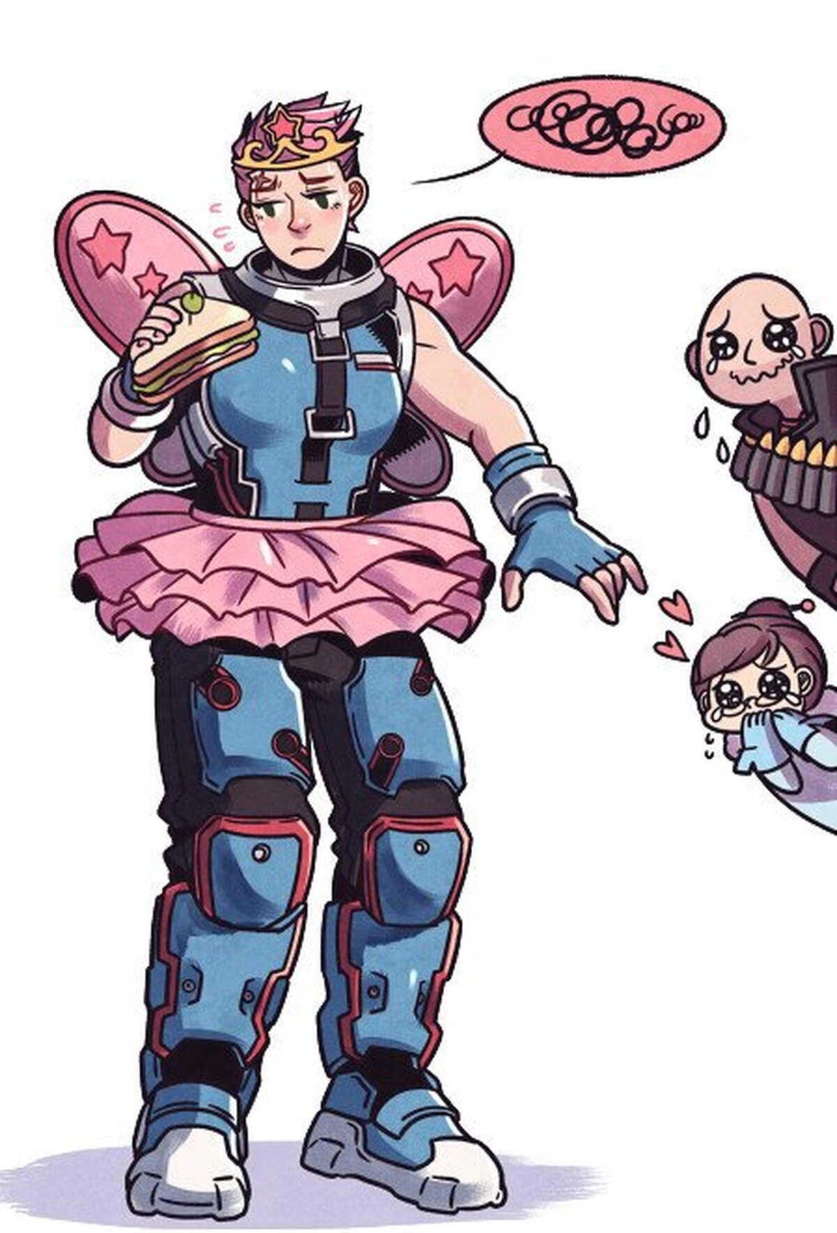 Zarya lamenta la elección de su traje, por BetterTeeTime