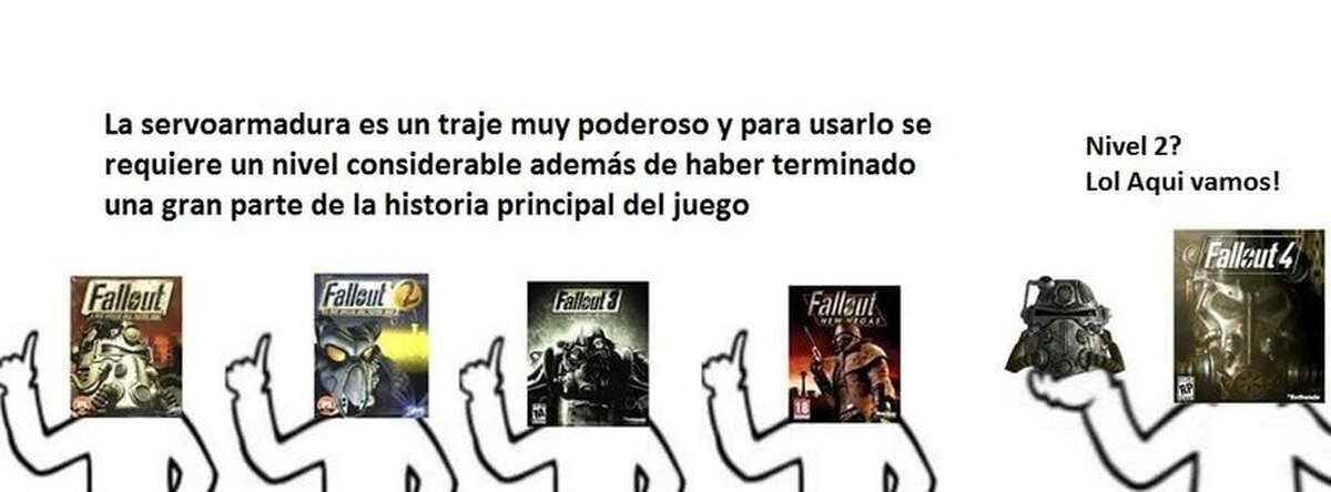 La servoarmadura a lo largo de la franquicia