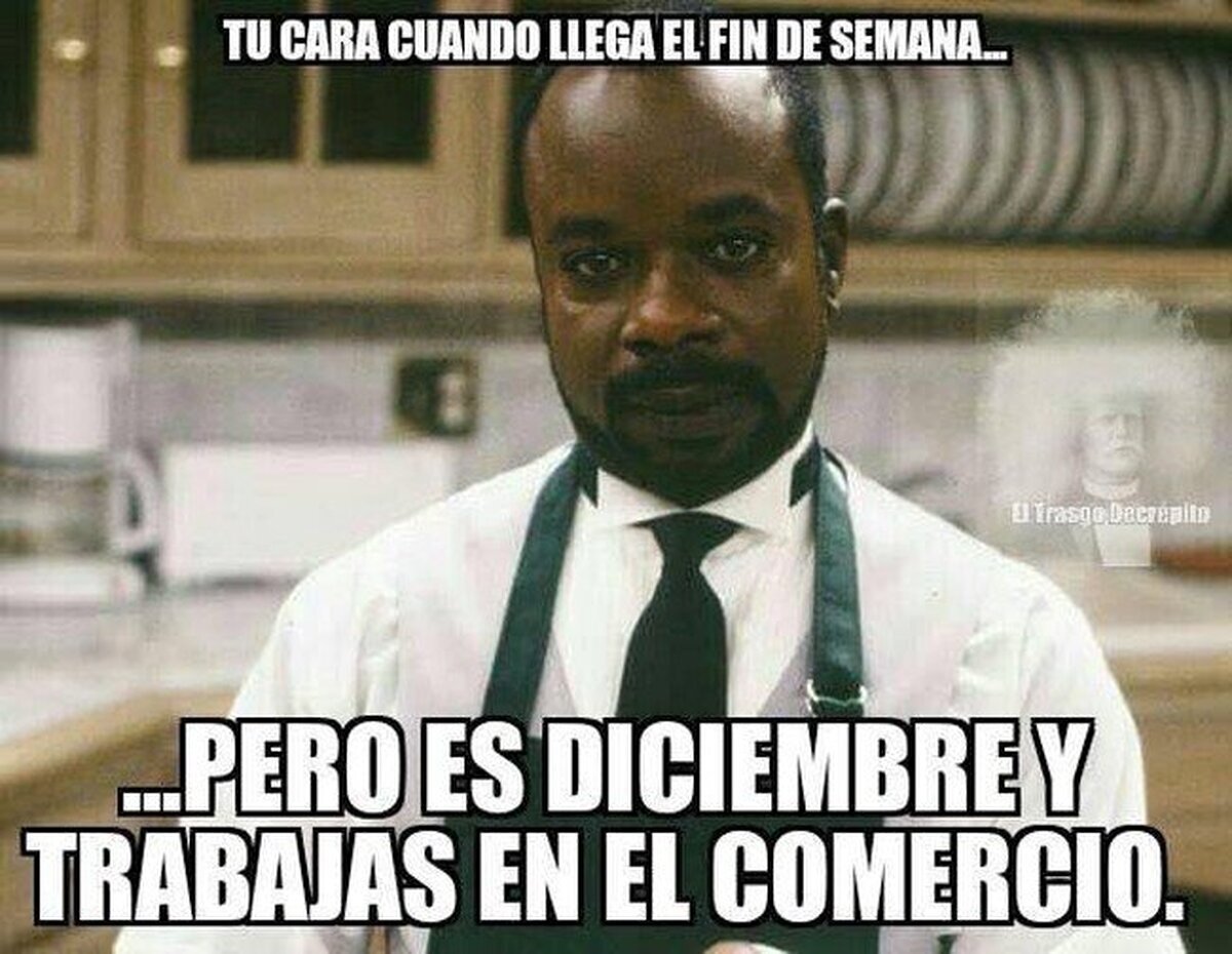 Un abrazo a todos los currantes que aguantan las compras de última hora