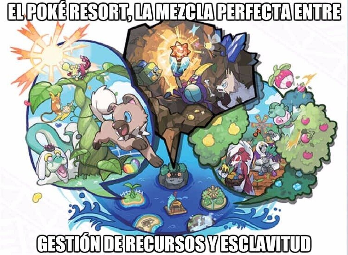 Poke resort, conviertete en un gran cacique