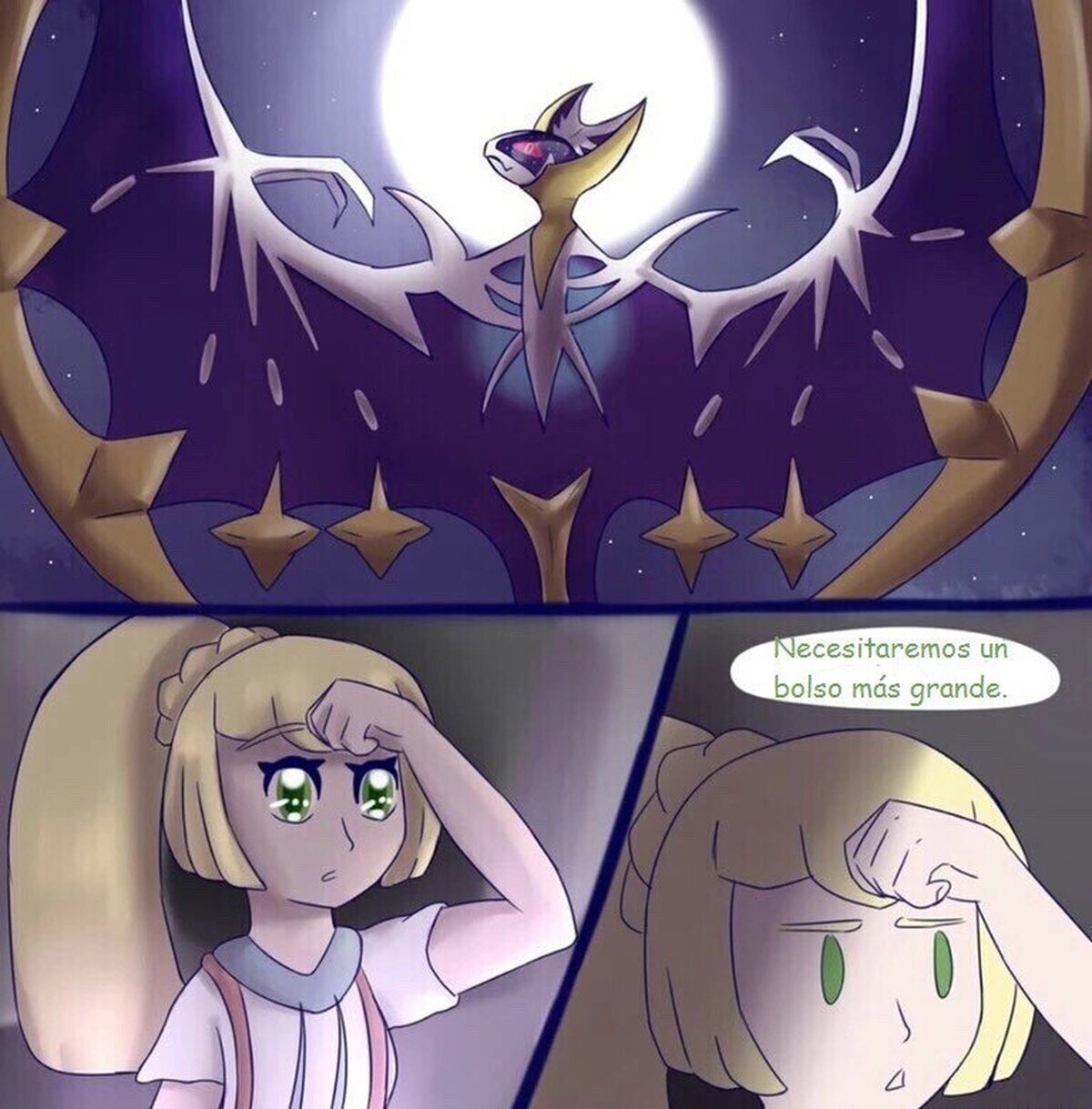No importa que evoluciones. ¡Entra en el bolso! (spoiler)