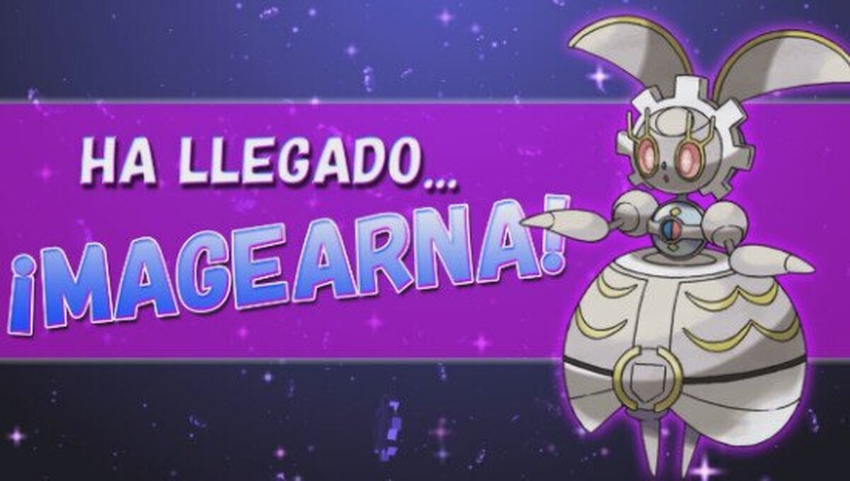 Magearna llega a pokémon sol y luna con un codigo QR