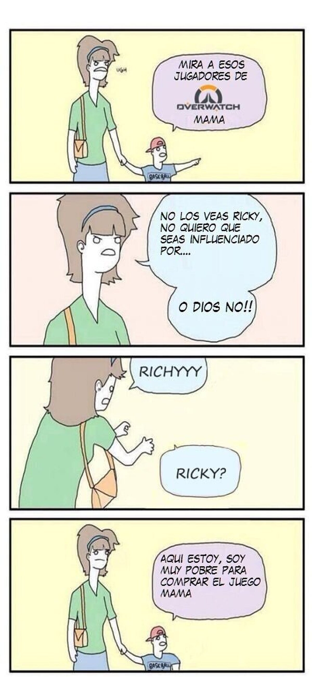 Suerte para la próxima Ricky