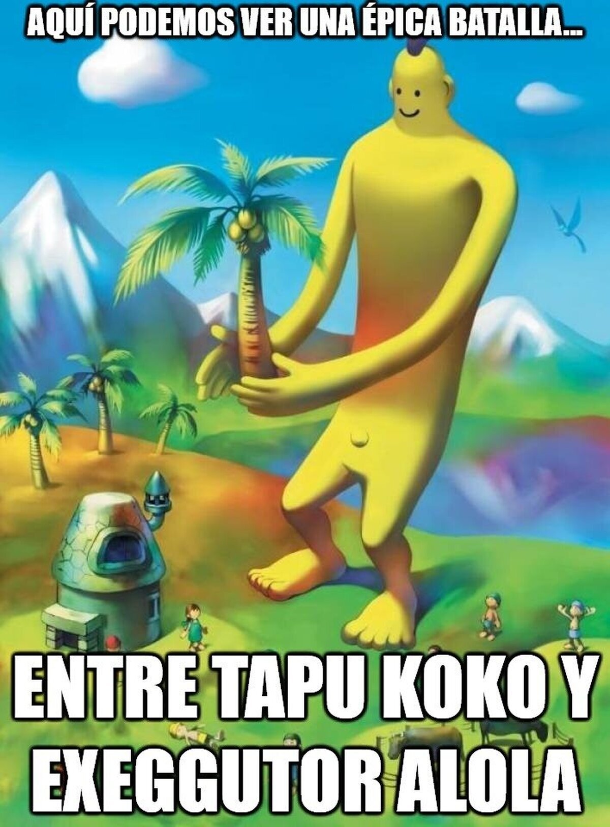 Una pelea al nivel de metapod vs metapod...