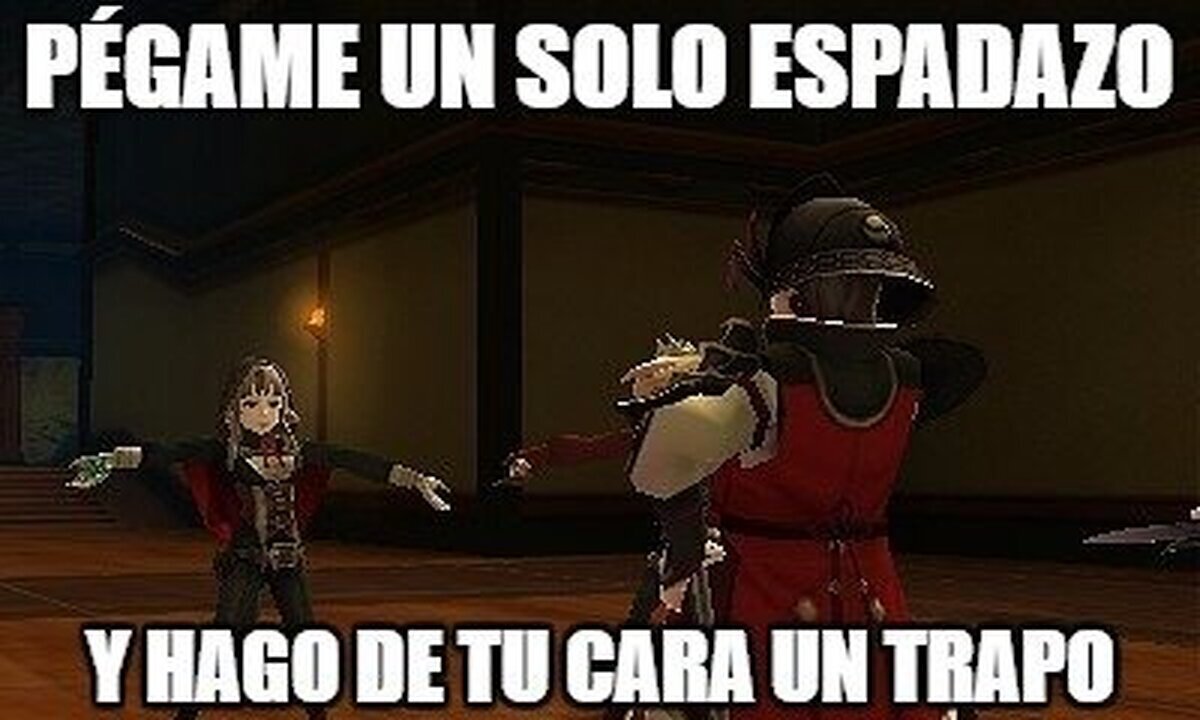 ¡Ven a por mi si tienes narices!