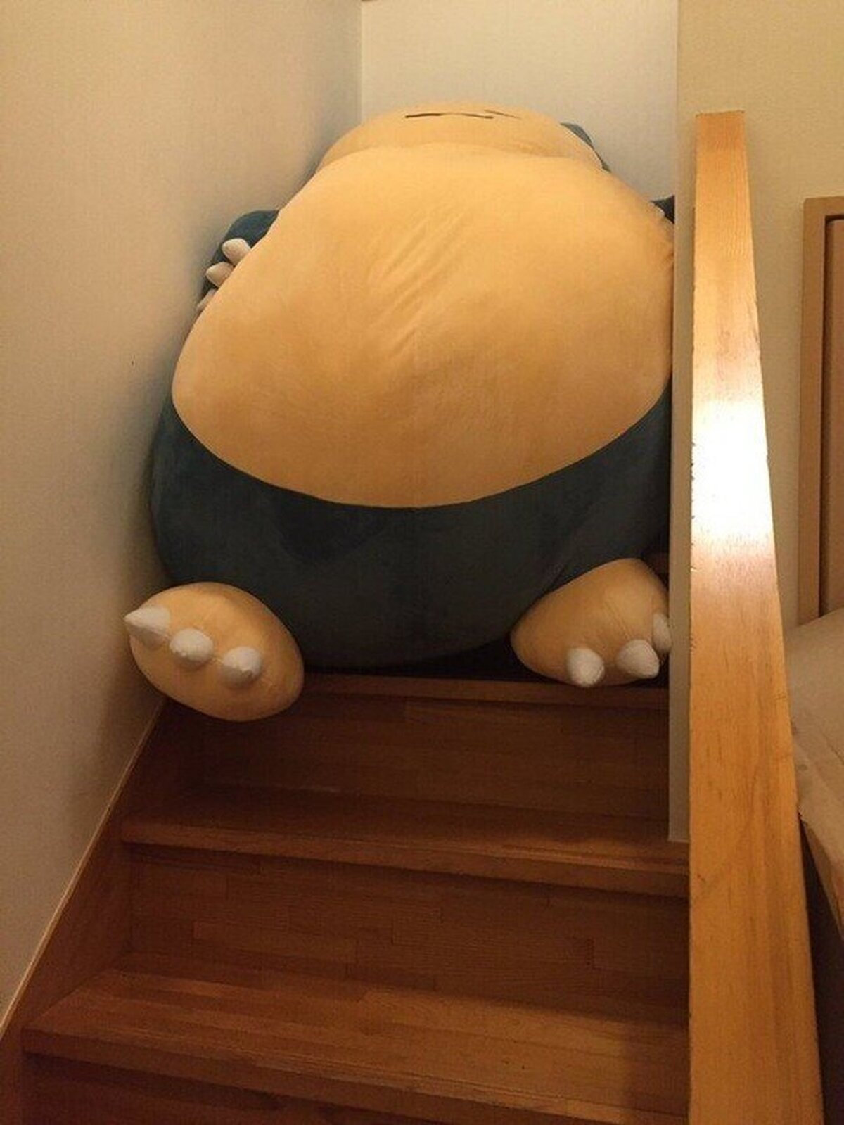 Vamos, Snorlax, ¡déjame subir!