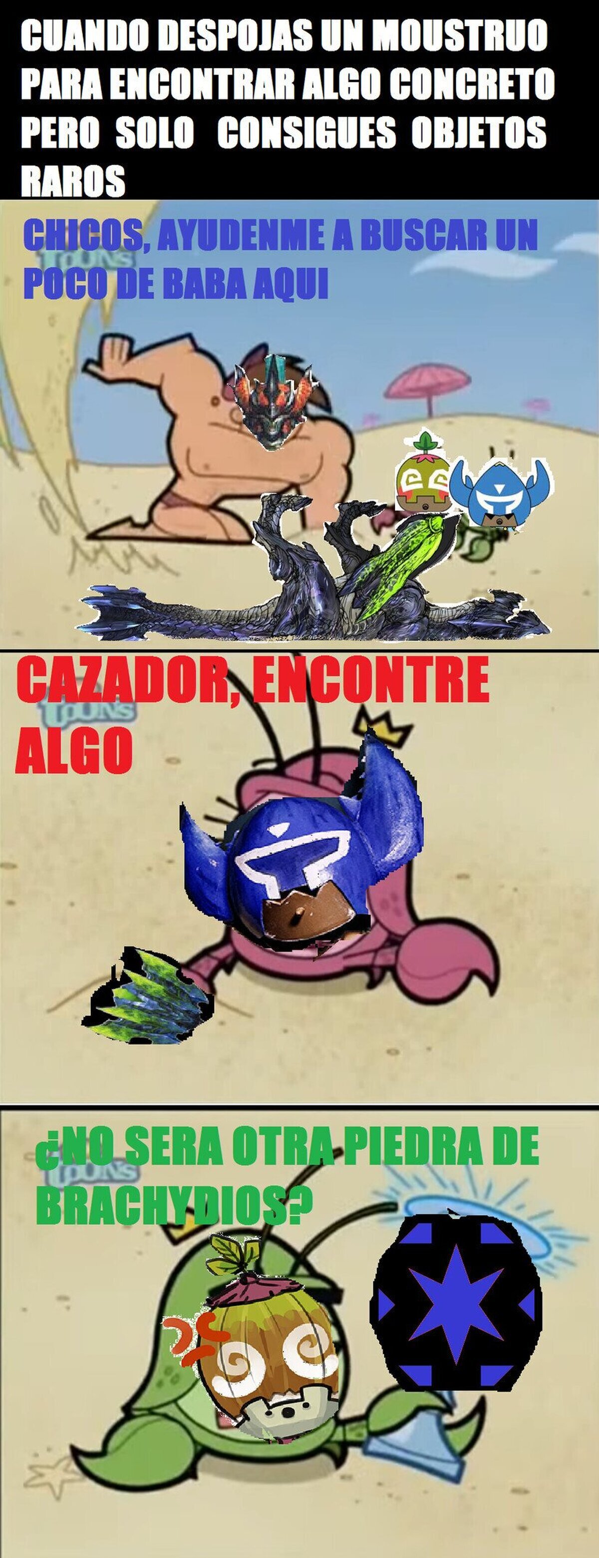 Yo solo quería un poco de baba