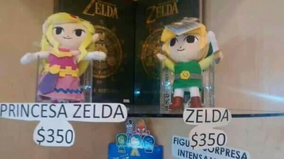 Y también compraré un Zelda malo (Ganondorf)