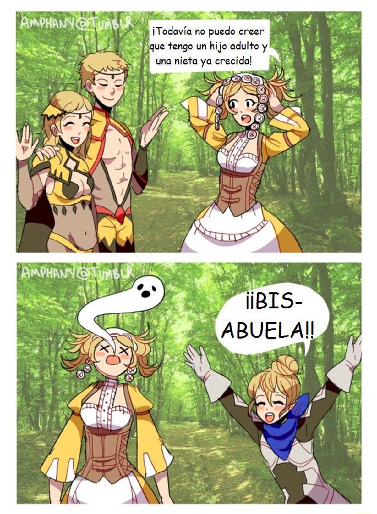 Viajes en el tiempo que te vuelven bisabuela