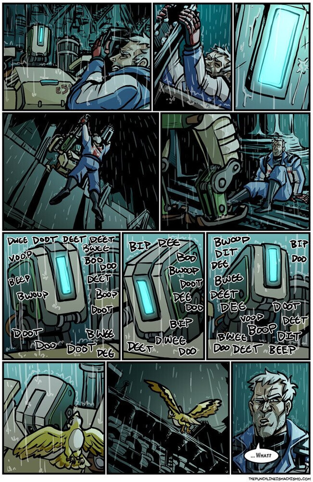 El monólogo final de Blade Runner al estilo Overwatch. Por thepunchlineismachismo