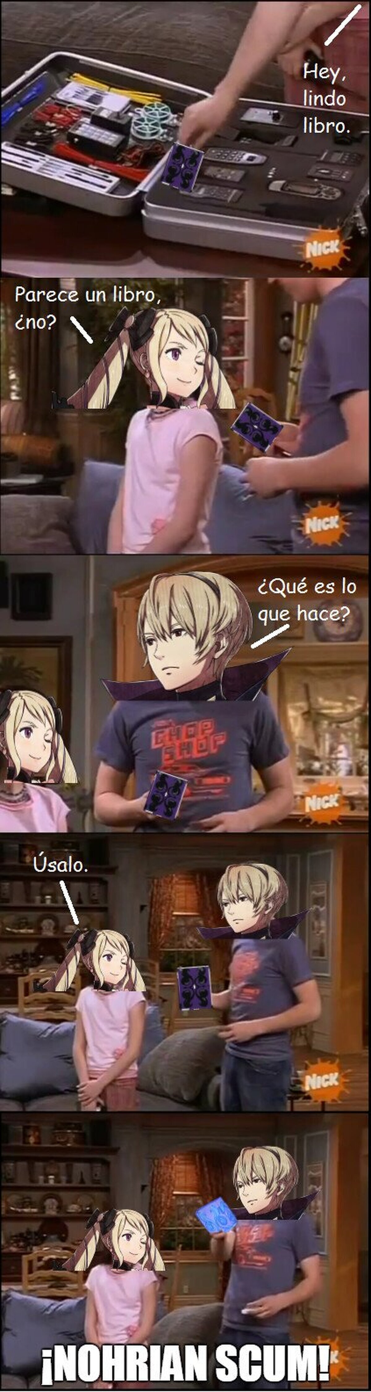 Haciéndole una broma a Takumi