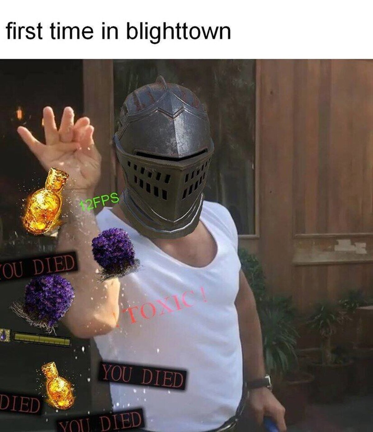 Tu primera vez en Blighttown (o en Dark souls en general)