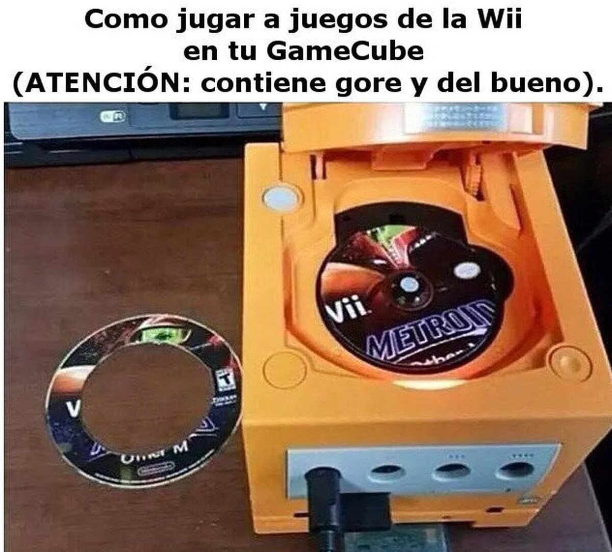 Truco sencillito para jugar a juegos de la Wii en la Game Cube