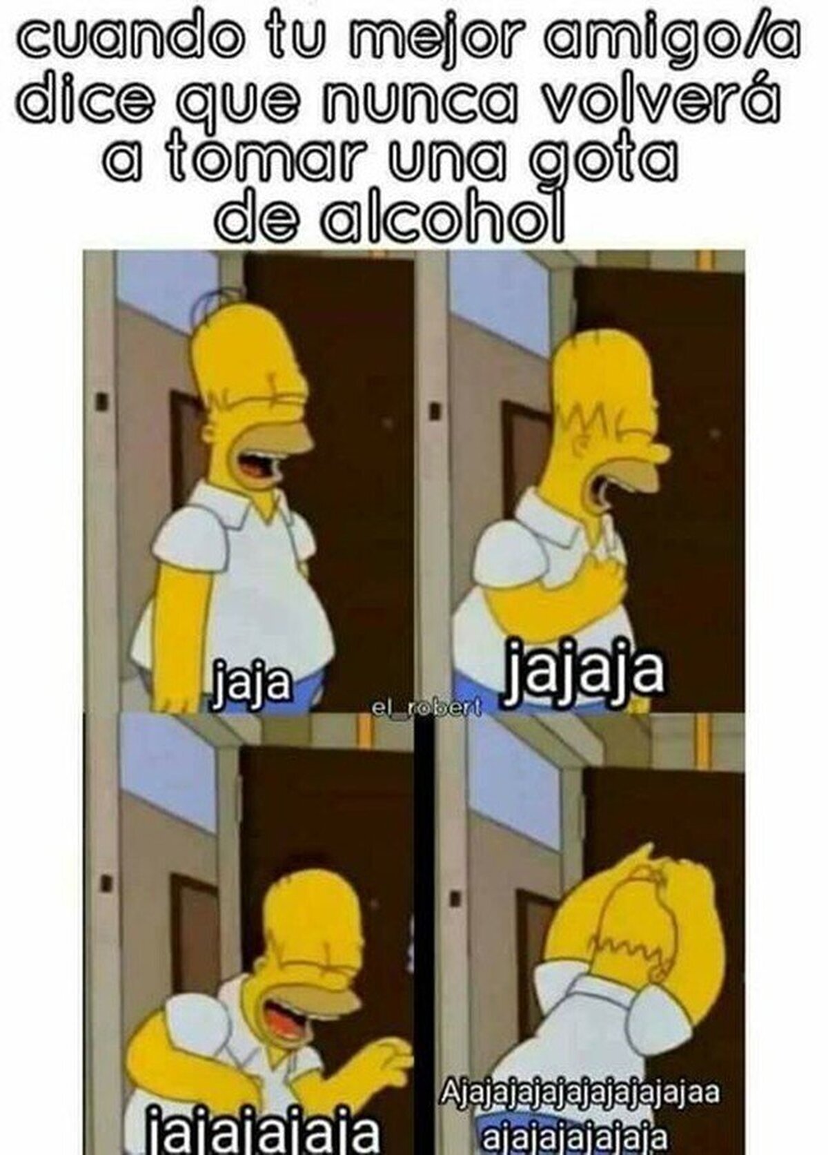 Y el fin de semana siguiente vuelta a empezar