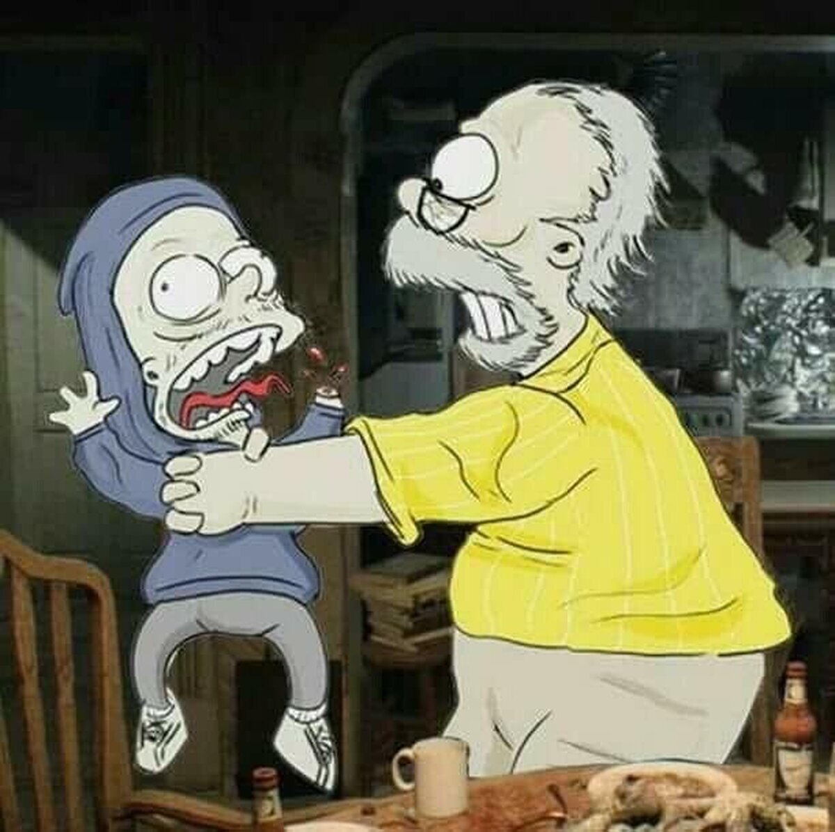 Que pasaría si el Resident 7 fuera en Springfield?