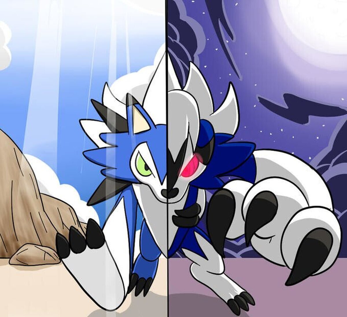 Lycanroc unleashed.