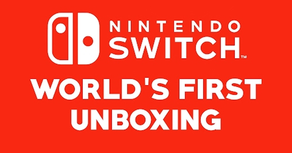 Unboxing de Switch y un primer vistazo a los menús de la consola