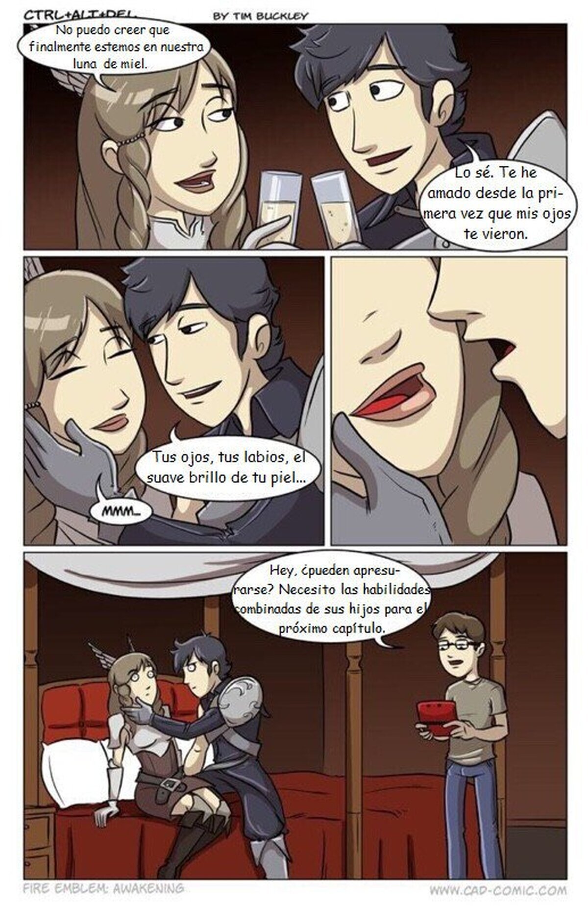 Chrom y Sumia no pueden tener un momento a solas. Por Tim Buckley