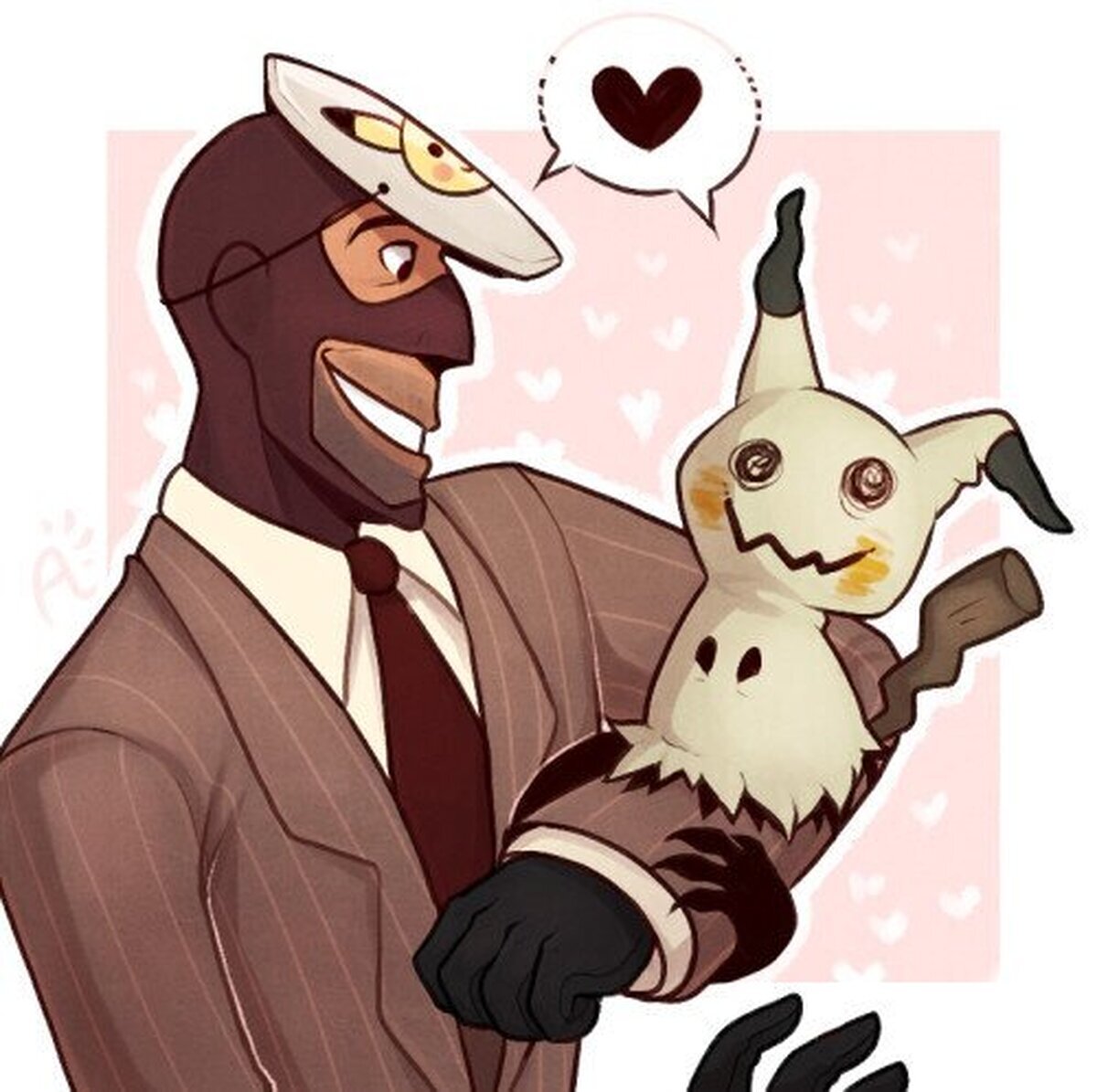 El nuevo amigo de Mimikyu. 