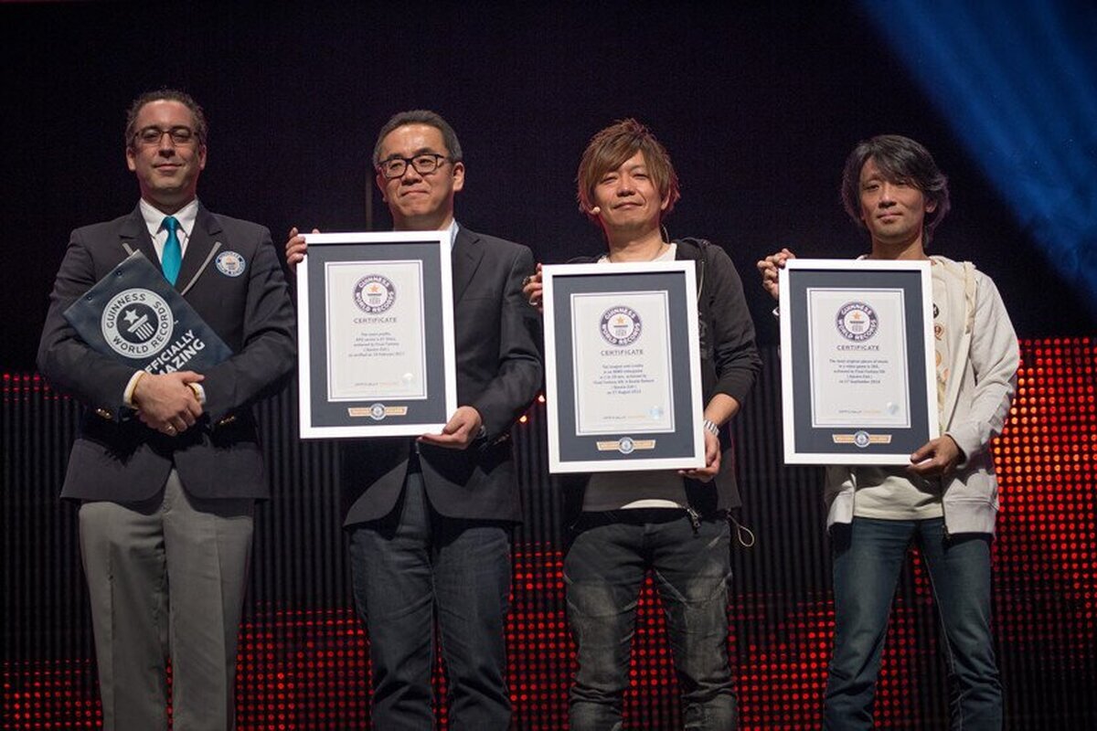 La saga Final Fantasy ha conseguido 3 nuevos Récord Guinness
