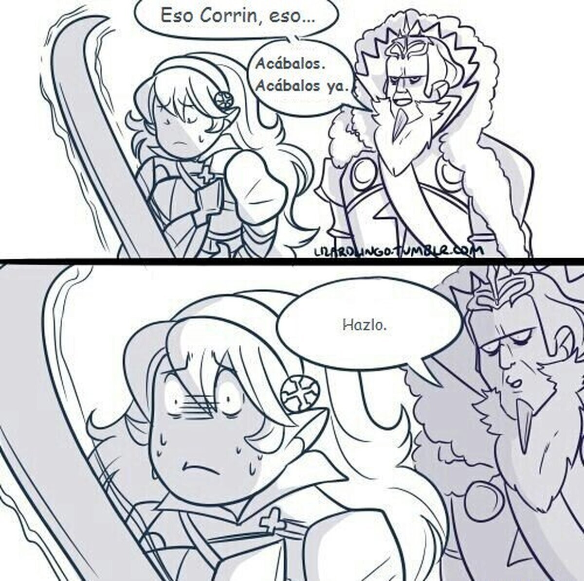 Cuando Corrin se deja llevar por el lado oscuro