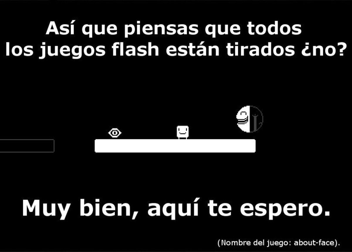 Porque entre los juegos flash también hay algunos que son un reto.