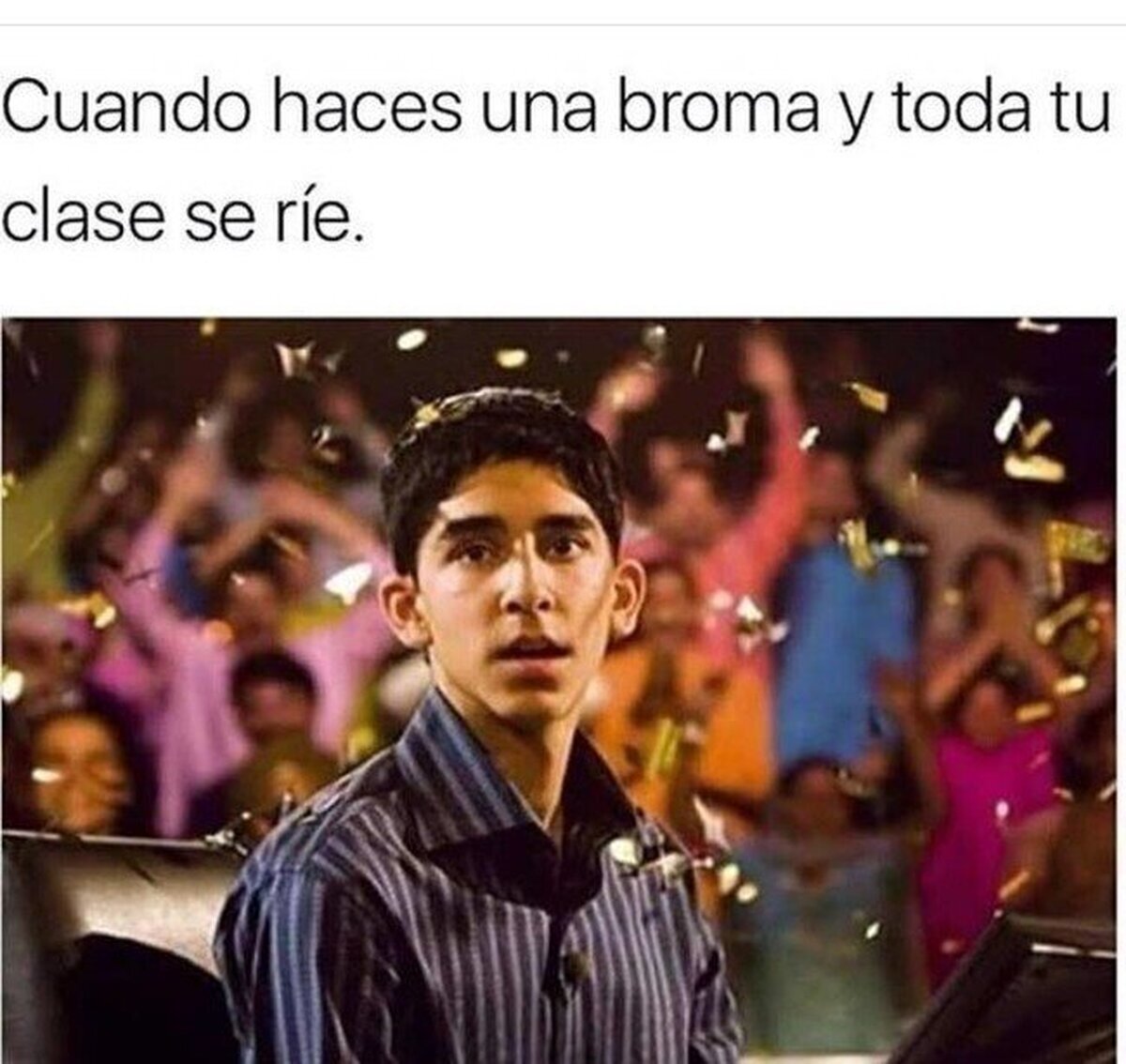 Pero si no se ríe nadie quedas como el culo