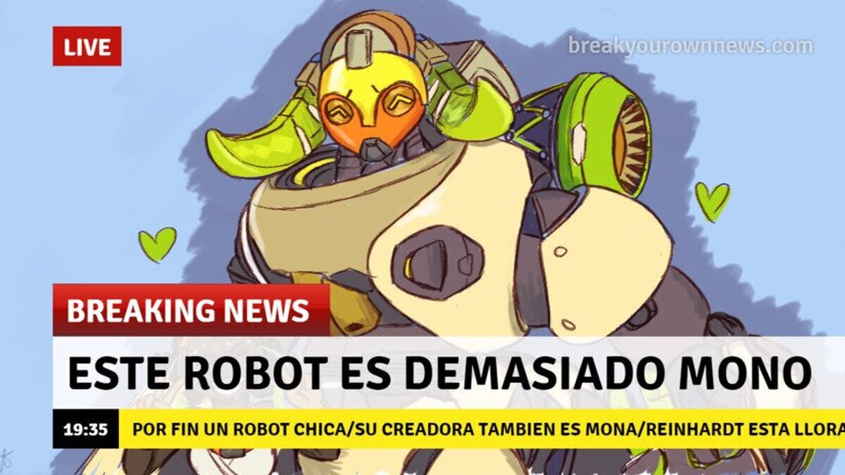 Será el robot mas mono junto a Baymax