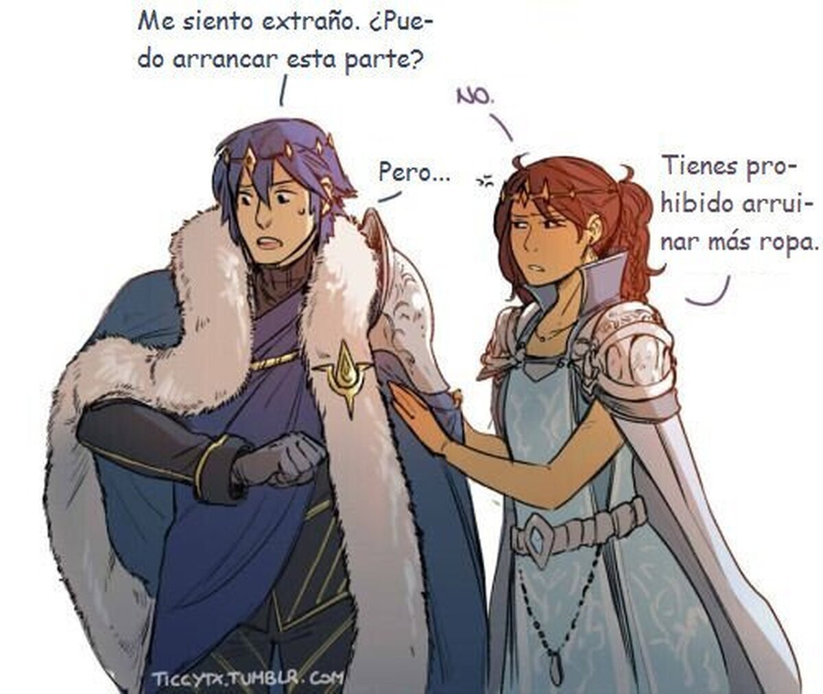 Los problemas de vestimenta de Chrom