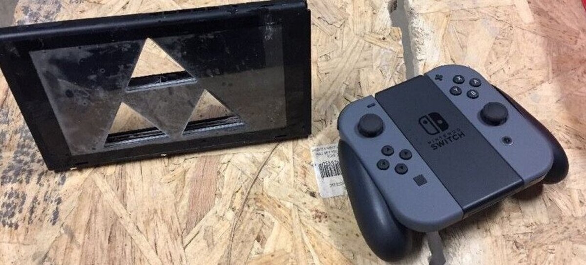 Una Nintendo Switch rota con diseño Zelda se vende por 10.000 dólares