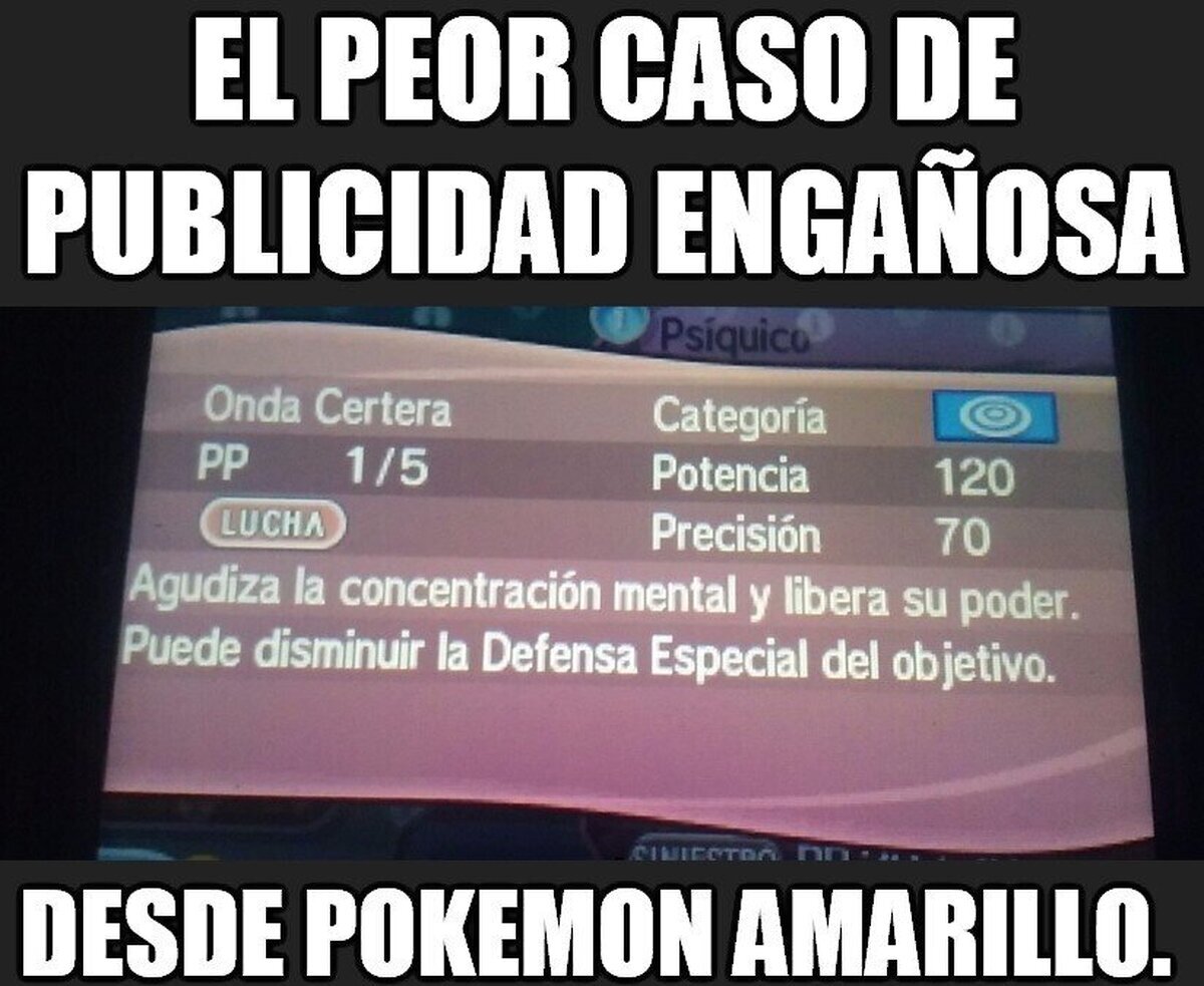 La publicidad engañosa se nos va de las manos.