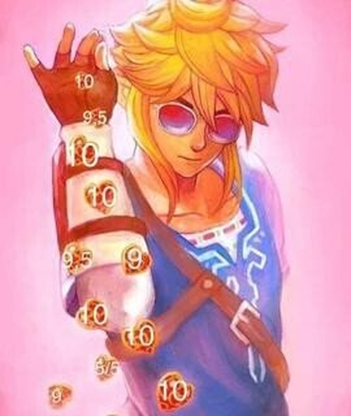 Asi esta Link luego de ver las reseñas de BoTW